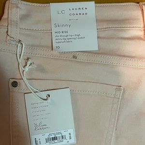 Lc sz 10 pink jeans nwt